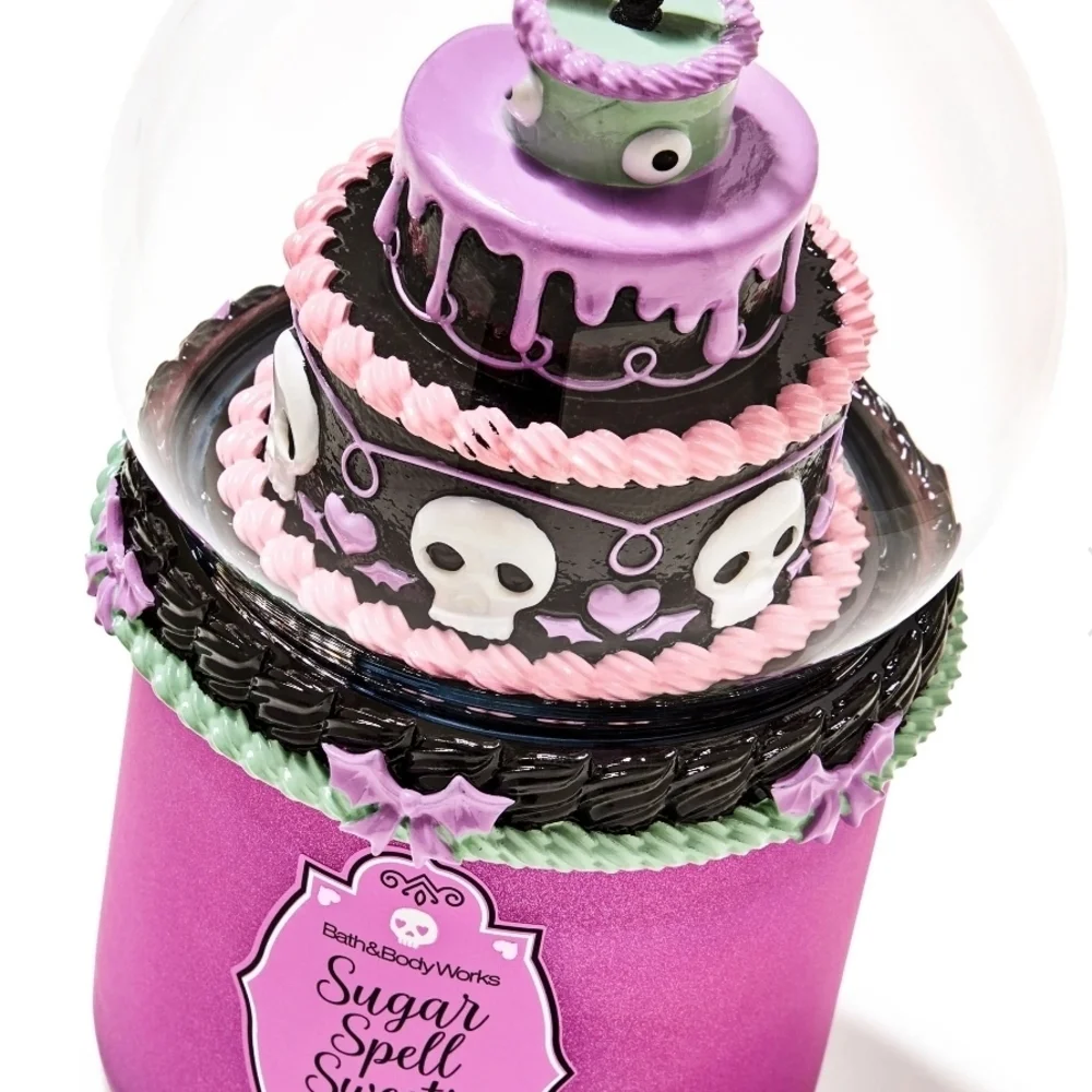 Bath & Body Works Spooky Cake Toppers - Pink, Green, Purple